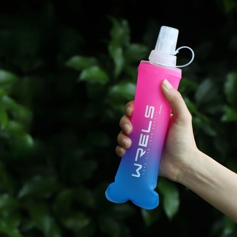 Stay Hydrated on the Go with Our Foldable Soft Water Bottle